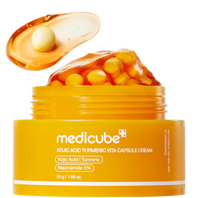 MEDICUBE Creme Vita em Cápsulas de Ácido Kójico e Cúrcuma