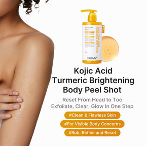 MEDICUBE Shot Peeling Corporal de Ácido Kójico e Cúrcuma
