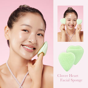 MEDICUBE Esponja Facial Clover Heart