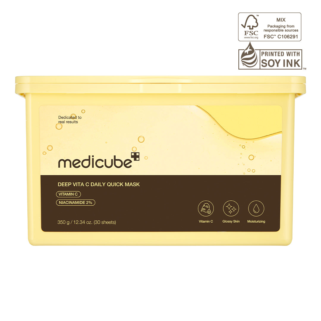 MEDICUBE Máscaras Expressas Diárias de Vitamina C Deep