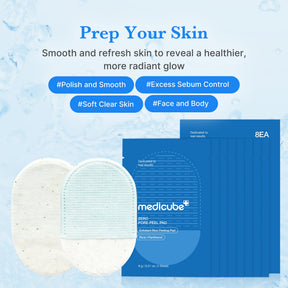 MEDICUBE Pads Esfoliantes Zero Poros (8ea)