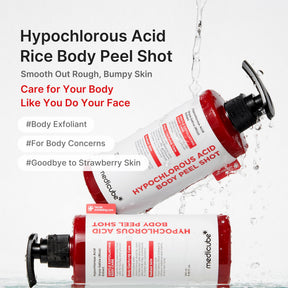 MEDICUBE Shot Peeling Corporal de Arroz e Ácido Hipocloroso