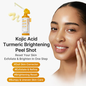 MEDICUBE Shot Peeling de Ácido Kójico e Cúrcuma