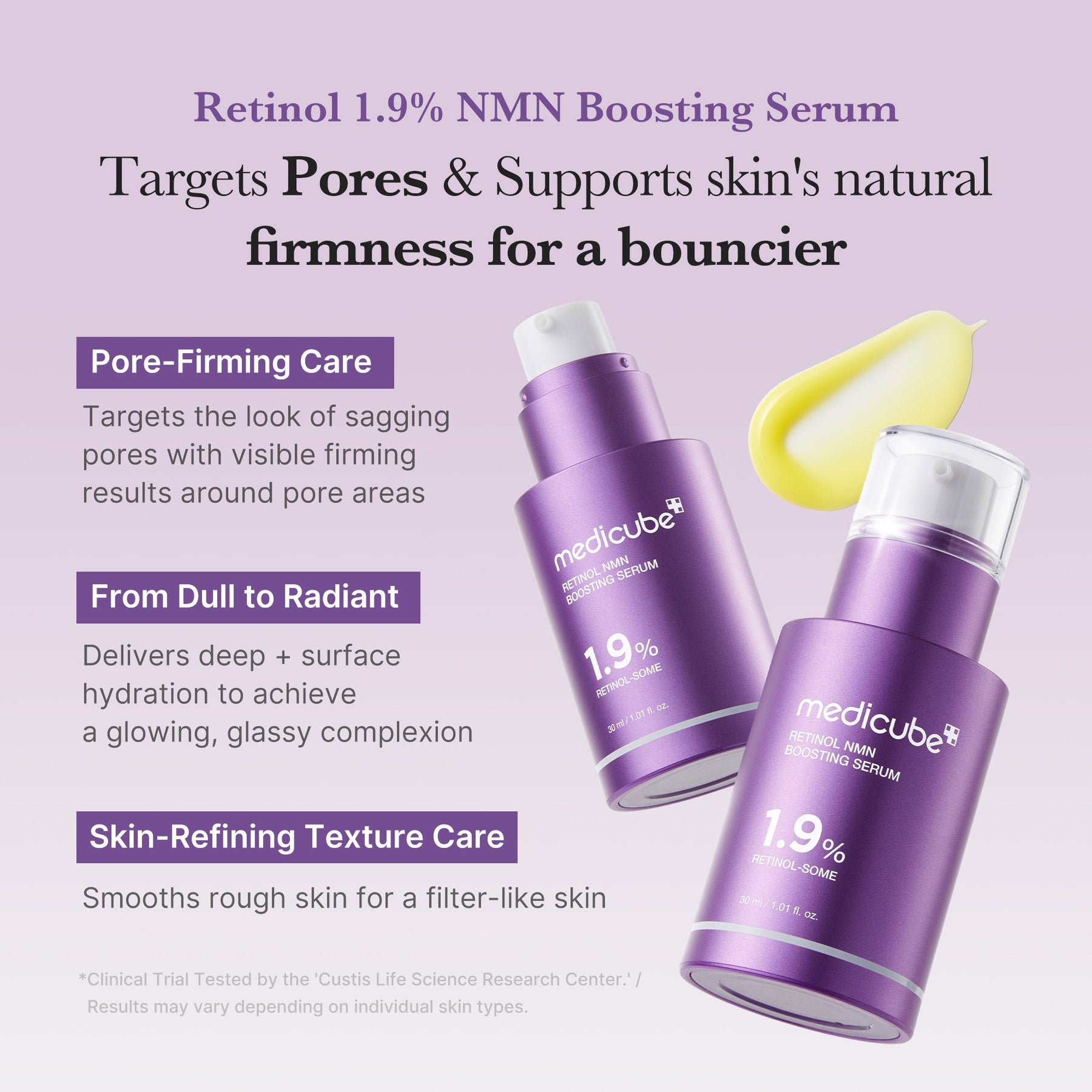 MEDICUBE Sérum Booster de Retinol e NMN
