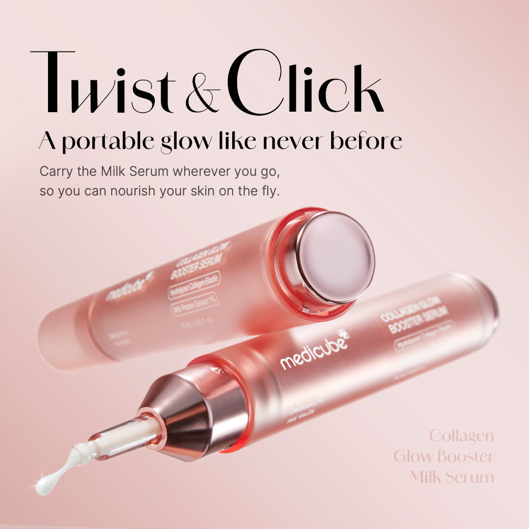 MEDICUBE Sérum Milk Booster Collagen Glow
