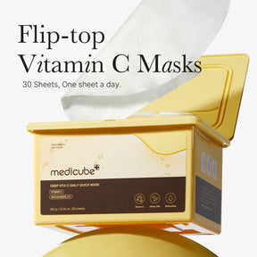 MEDICUBE Máscaras Expressas Diárias de Vitamina C Deep