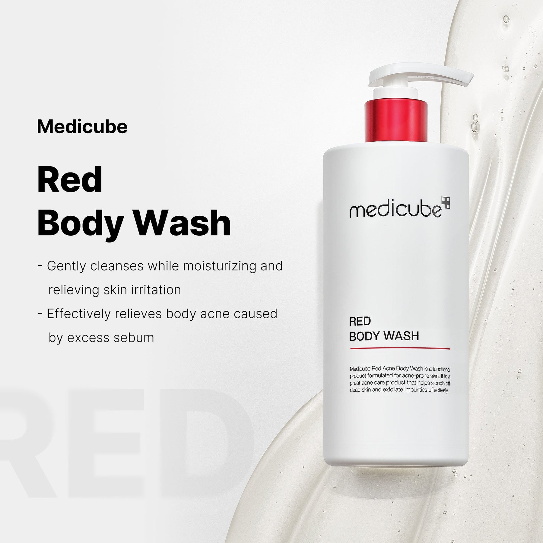 MEDICUBE Sabonete Líquido Corporal Red