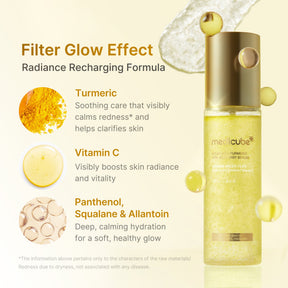 MEDICUBE Sérum Mist em Gel Gold de Ácido Kójico, Cúrcuma e Vitaminas