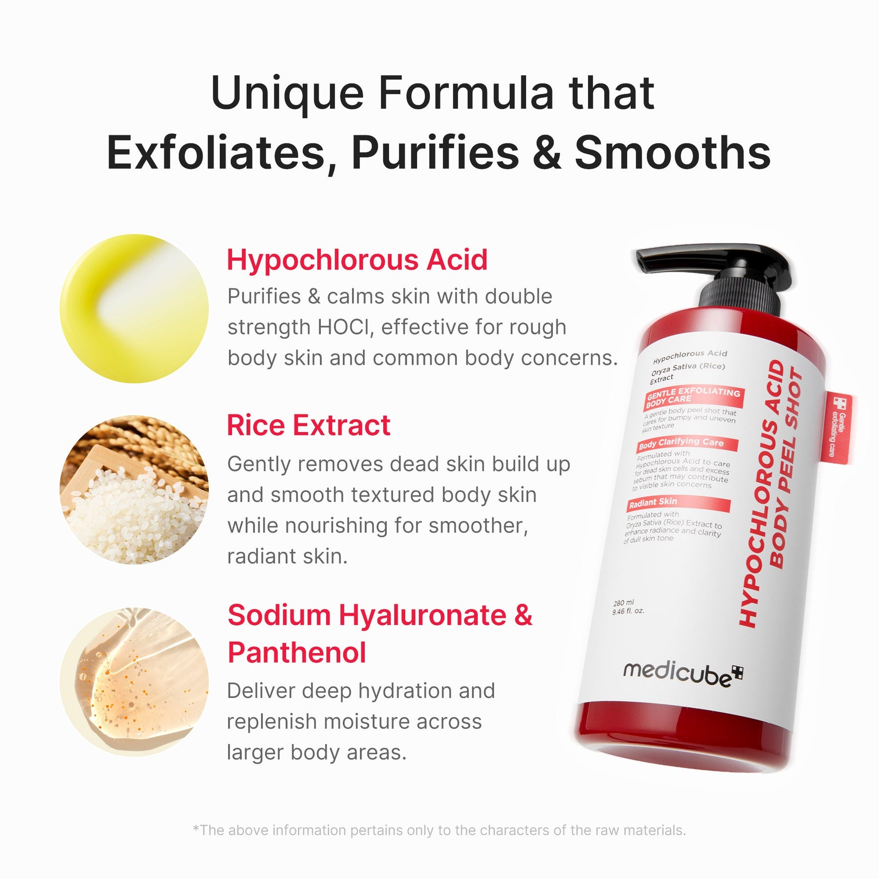 MEDICUBE Shot Peeling Corporal de Arroz e Ácido Hipocloroso