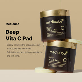 MEDICUBE Kit Especial de Toner Pads de Vitamina C Deep