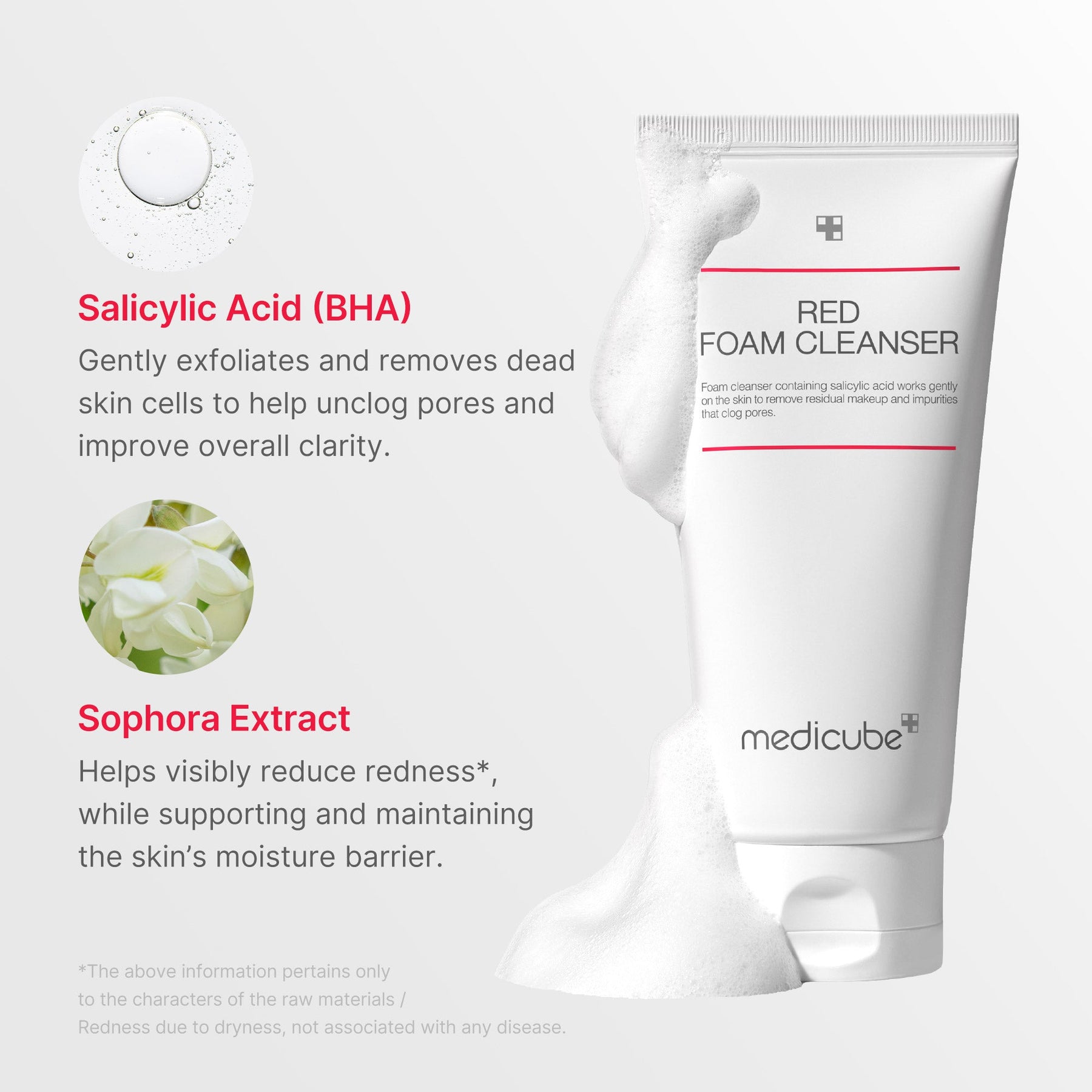 MEDICUBE Espuma de Limpeza Red