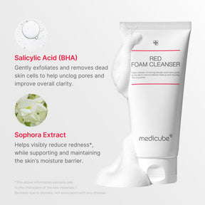 MEDICUBE Espuma de Limpeza Red