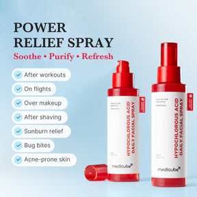 MEDICUBE Spray Calmante de Ácido Hipocloroso