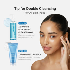 MEDICUBE Óleo de Limpeza Facial Zero Poros Anticravos