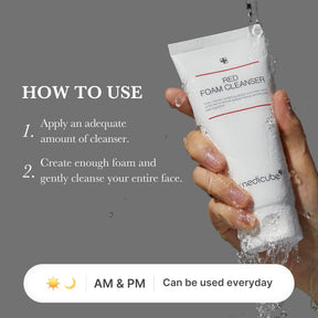 MEDICUBE Espuma de Limpeza Red