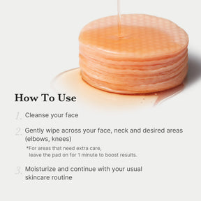 MEDICUBE Toner Pads de Ácido Succínico e Pantenol Red