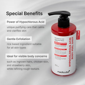 MEDICUBE Shot Peeling Corporal de Arroz e Ácido Hipocloroso