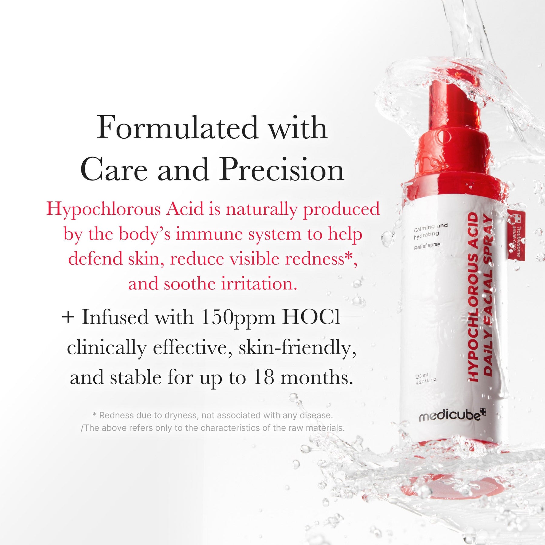 MEDICUBE Spray Calmante de Ácido Hipocloroso