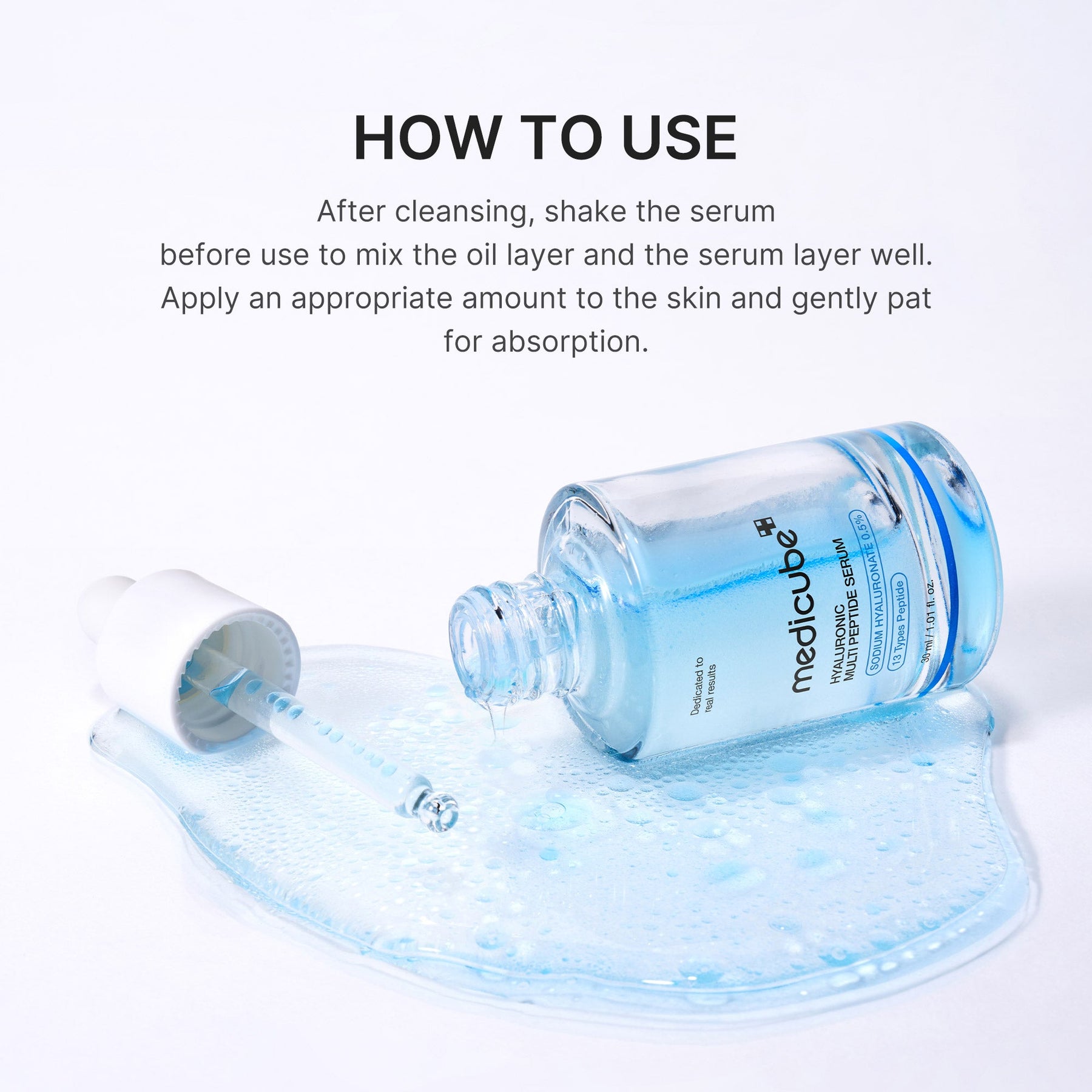 MEDICUBE Sérum Multi Peptídeo PDRN com Ácido Hialurônico