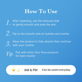 MEDICUBE Toner Pads Zero Poros de Madecassosídeo (Suave)