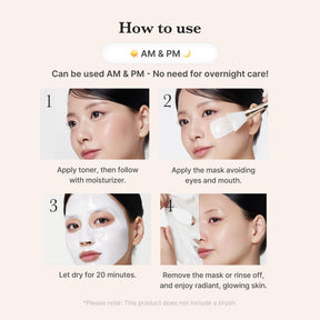 MEDICUBE Máscara Envolvente Diurna Collagen Milky Glow