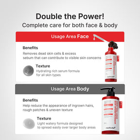 MEDICUBE Shot Peeling Corporal de Arroz e Ácido Hipocloroso