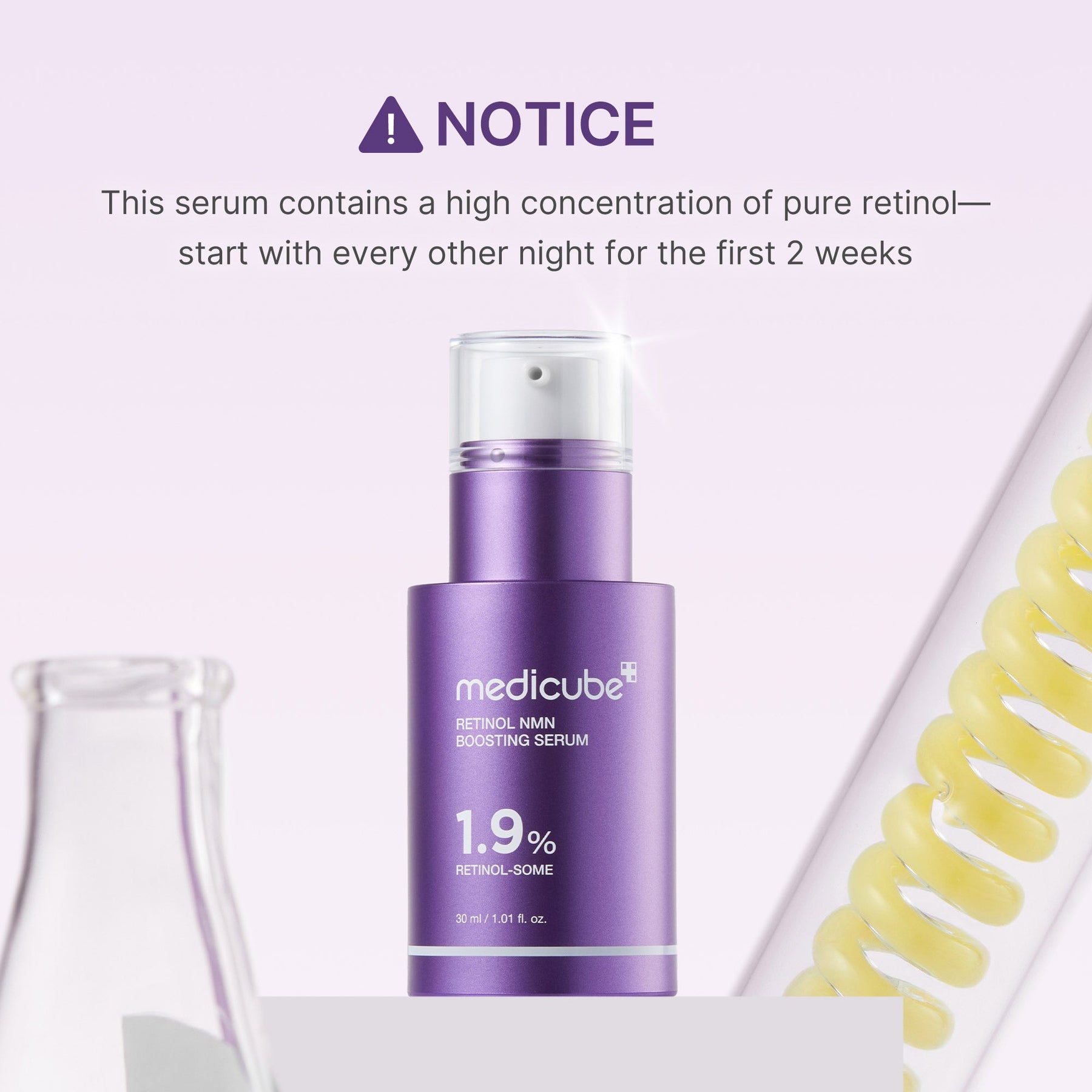 MEDICUBE Sérum Booster de Retinol e NMN