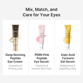 MEDICUBE Sérum Gel para Olhos de Ácido Kójico e Cúrcuma