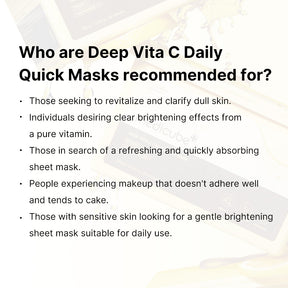 MEDICUBE Máscaras Expressas Diárias de Vitamina C Deep