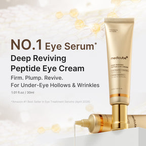 MEDICUBE Creme Revitalizante de Peptídeo para Olhos Deep