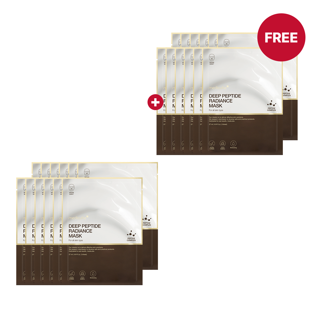 MEDICUBE Máscara de Peptídeo Radiance Deep