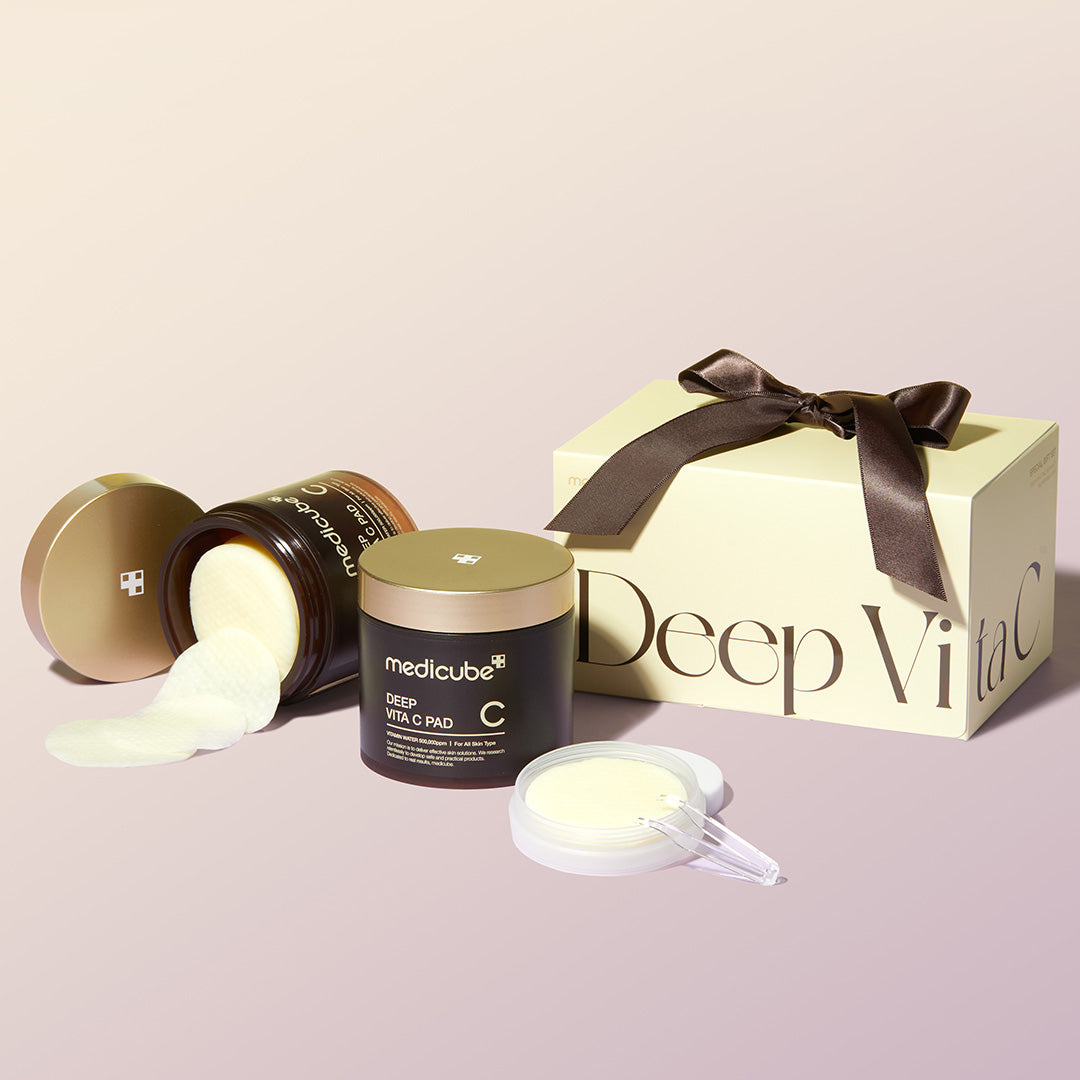 MEDICUBE Kit Especial de Toner Pads de Vitamina C Deep