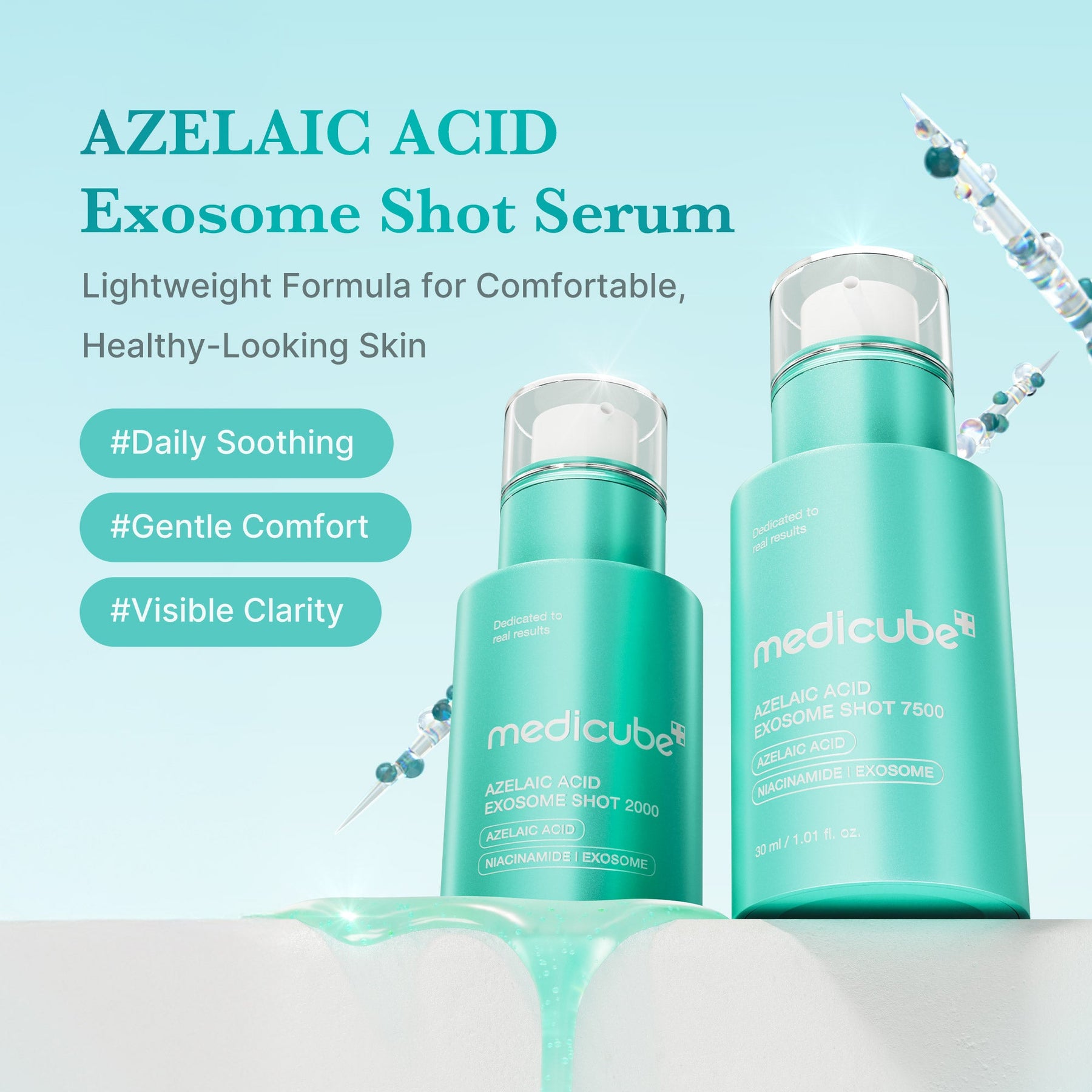 MEDICUBE Shot de Exossomos de Ácido Azelaico