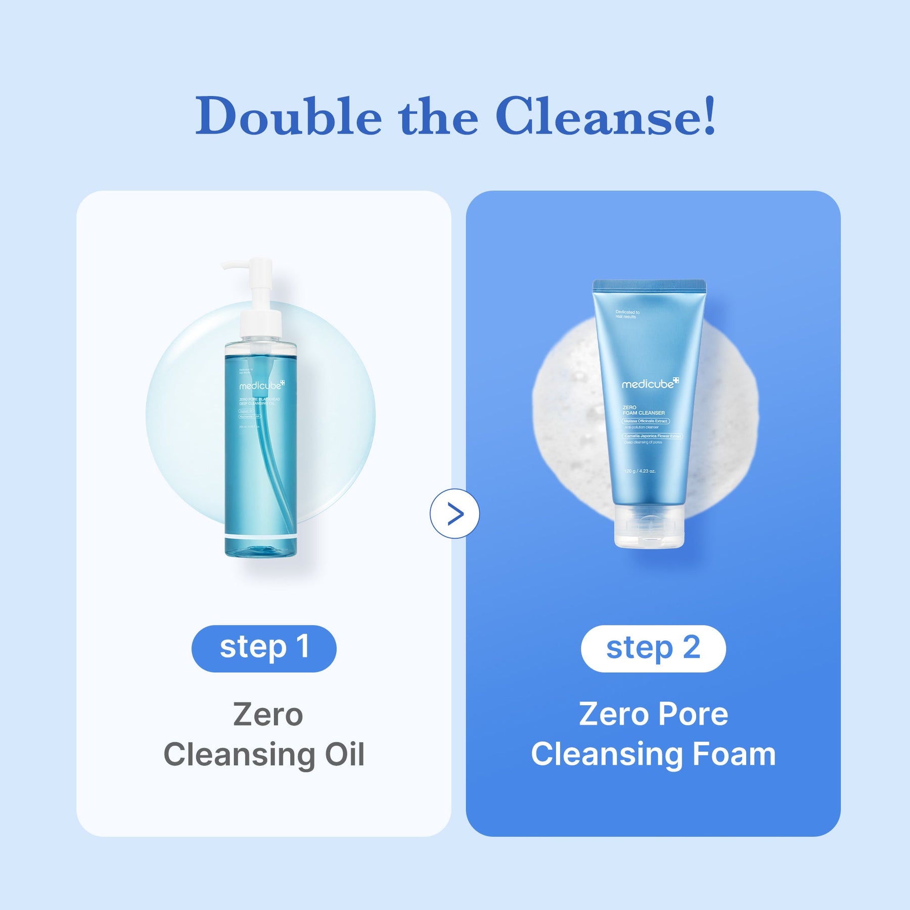 MEDICUBE Espuma de Limpeza Zero Poros