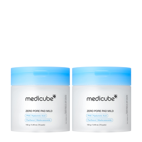 MEDICUBE Toner Pads Zero Poros de Madecassosídeo (Suave)
