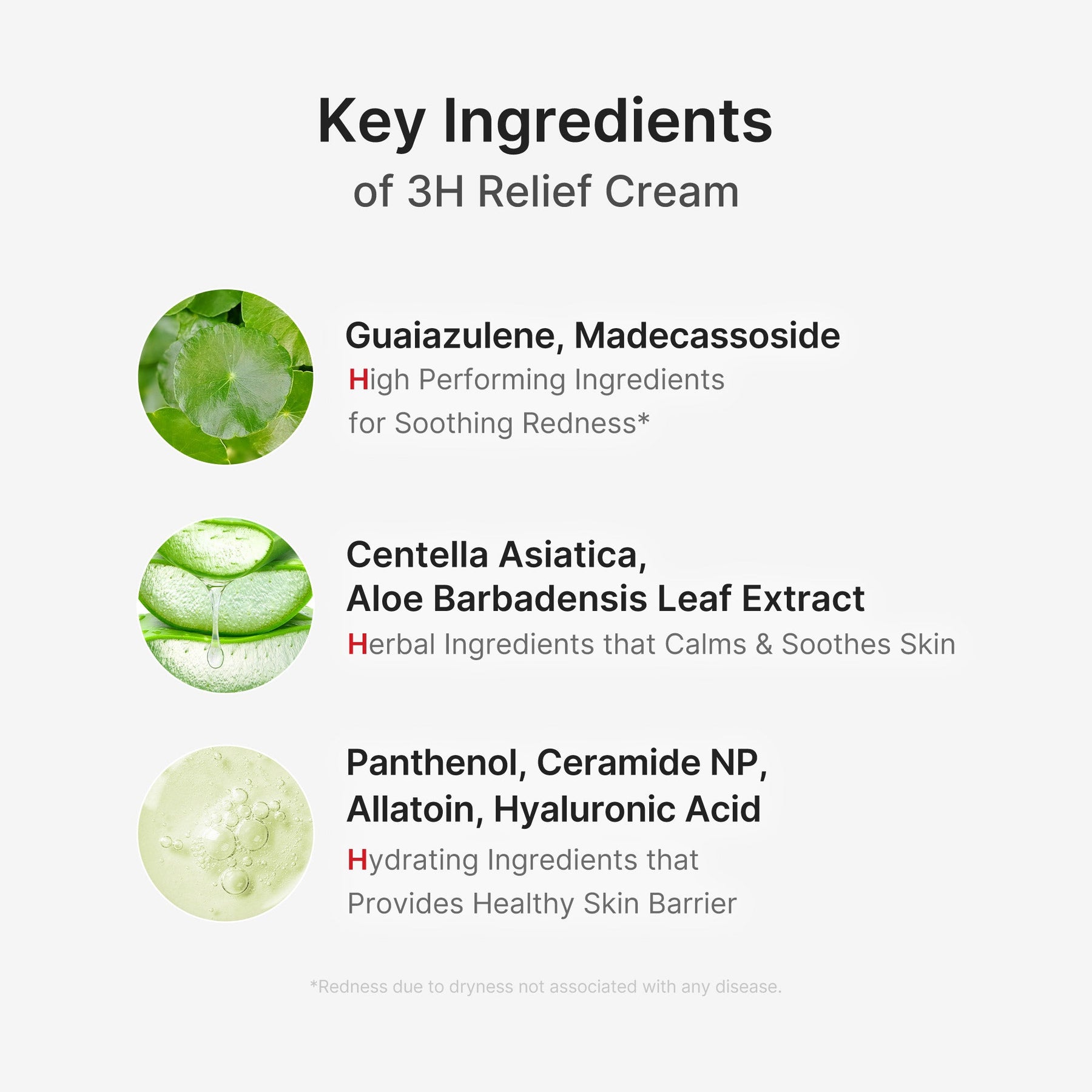 MEDICUBE Creme de Alívio Diário 3H