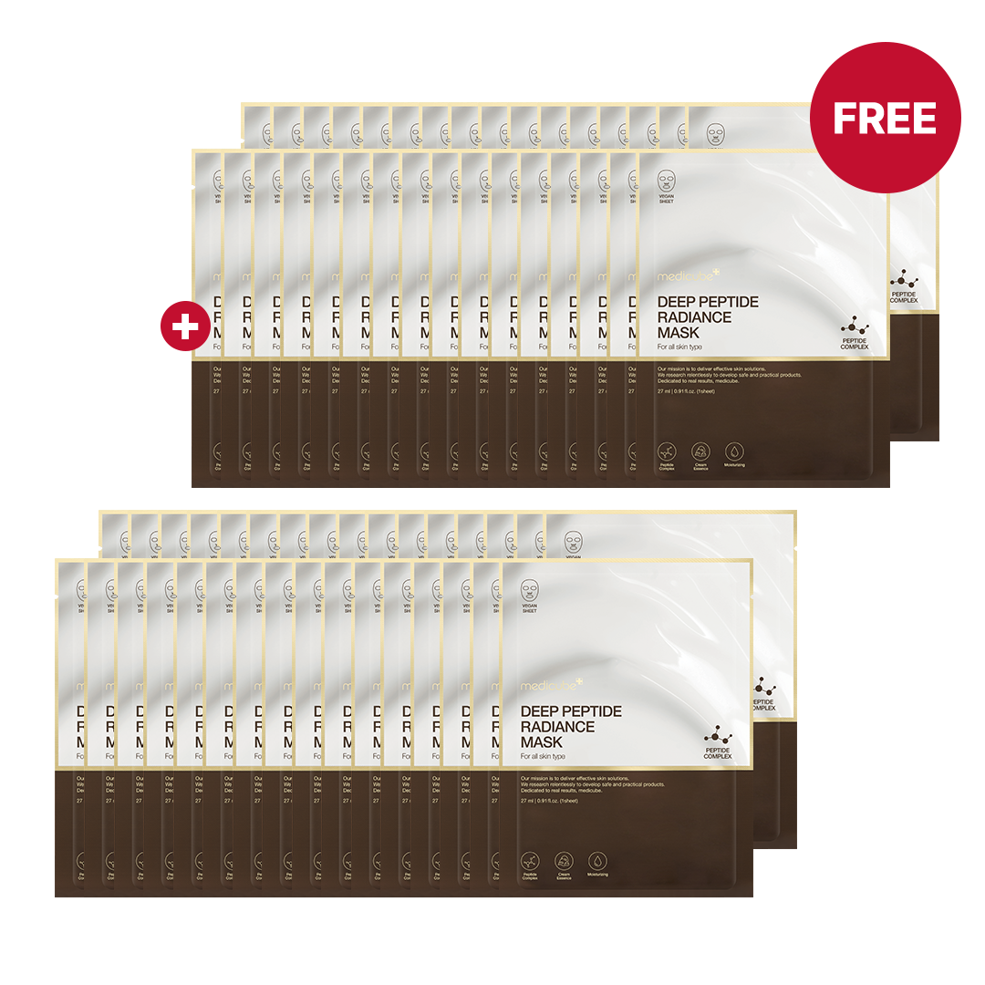 MEDICUBE Máscara de Peptídeo Radiance Deep