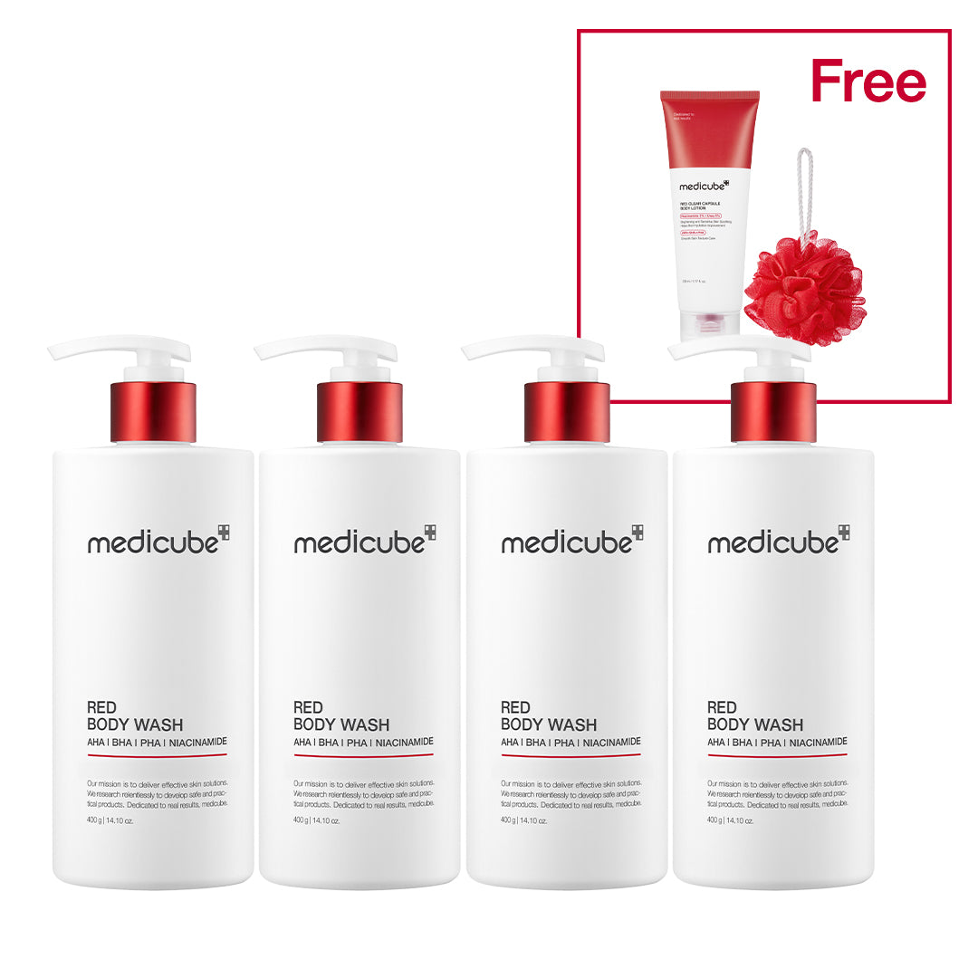 MEDICUBE Sabonete Líquido Corporal Red