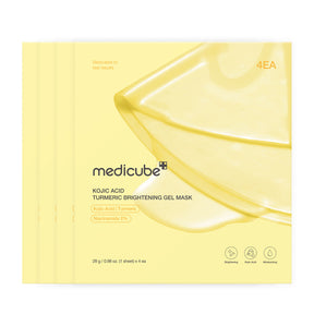 MEDICUBE Máscara em Gel Gold Jelly de Ácido Kójico e Cúrcuma