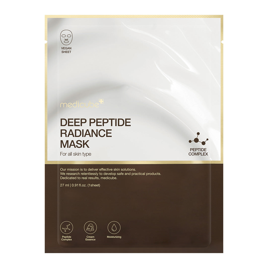 MEDICUBE Máscara de Peptídeo Radiance Deep