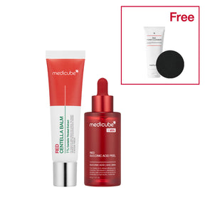 MEDICUBE 21% Sérum Booster de Limpeza de Ácido Succínico Red