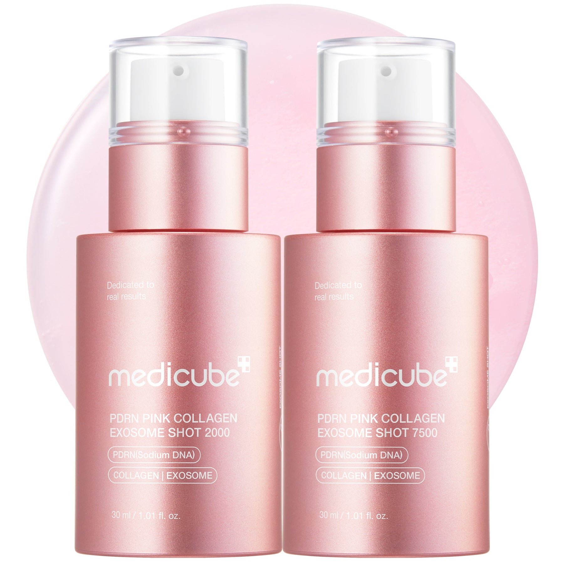 MEDICUBE Shot de Exossomos de Colágeno PDRN Pink