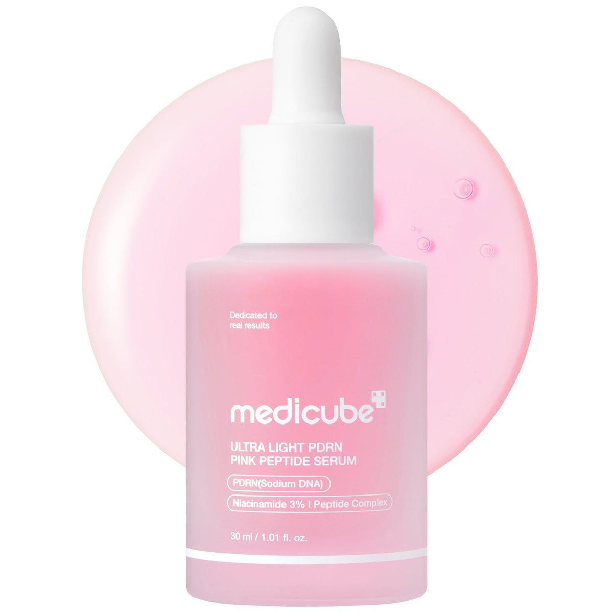 MEDICUBE Sérum de Peptídeo PDRN Pink Ultra Leve
