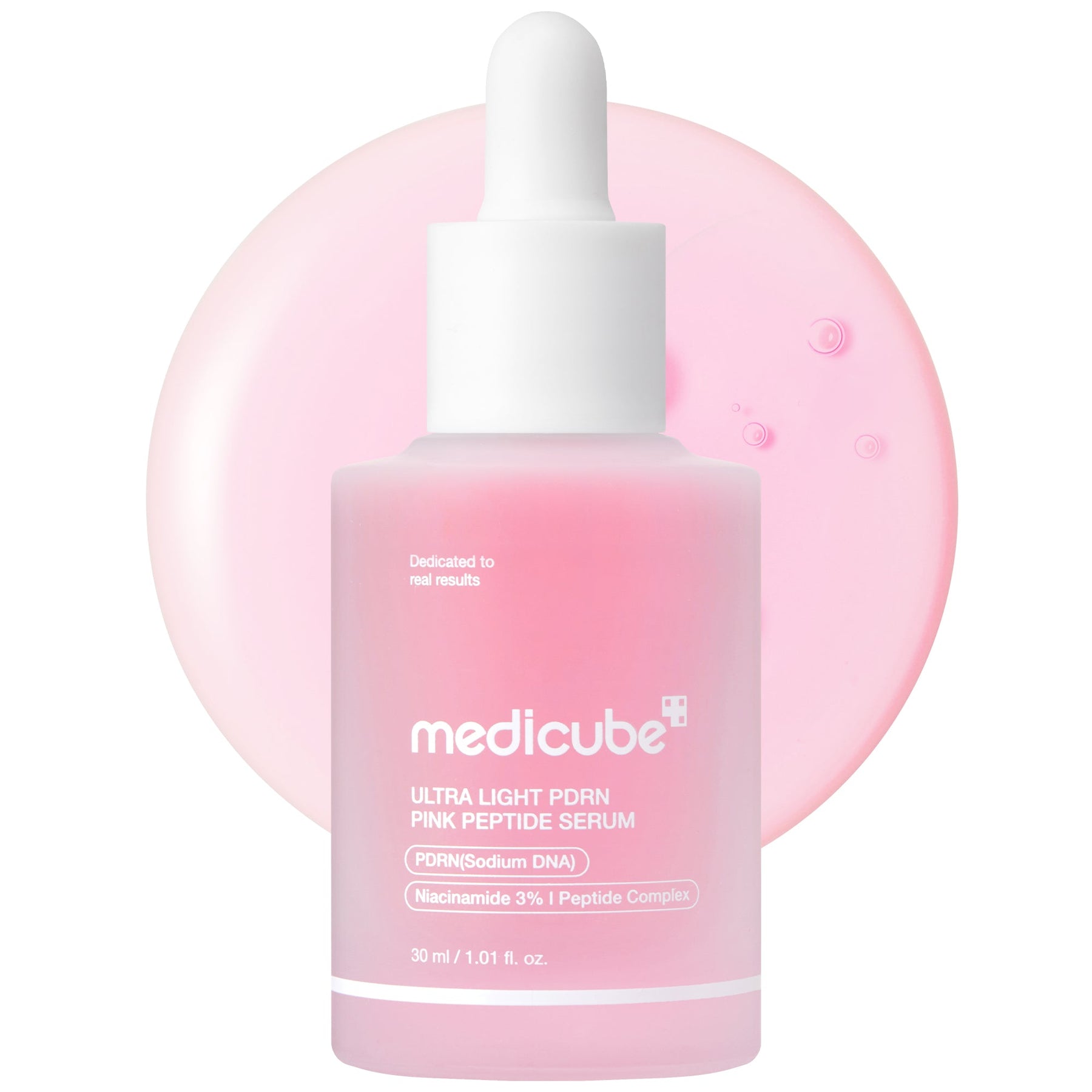 MEDICUBE Sérum de Peptídeo PDRN Pink Ultra Leve