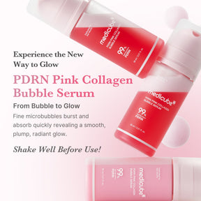 MEDICUBE Sérum Bubble de Colágeno PDRN Pink