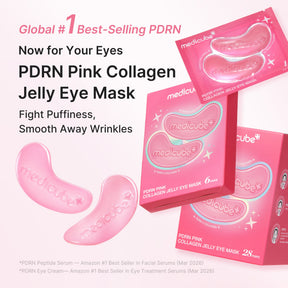 MEDICUBE Máscara em Gel para Olhos de Colágeno PDRN Pink