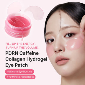 MEDICUBE Patch para Olhos de PDRN, Cafeína e Colágeno