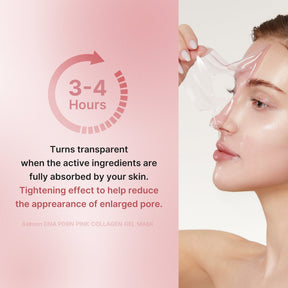 MEDICUBE Máscara em Gel de Colágeno de Salmão PDRN Pink