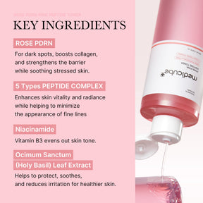 MEDICUBE Tônico de Peptídeo PDRN Pink