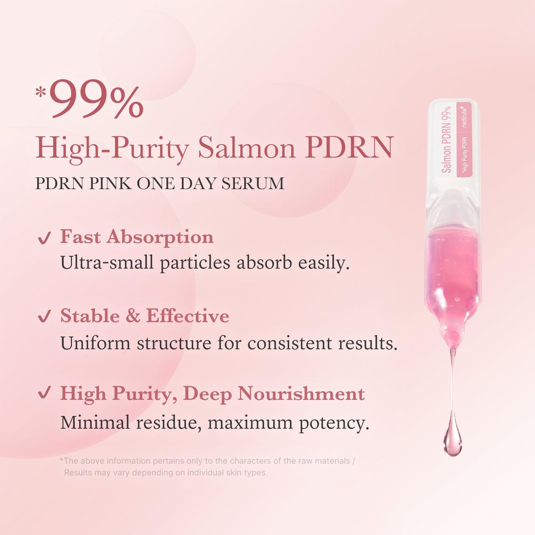 MEDICUBE Sérum One Day PDRN Pink